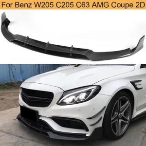 メルセデス ベンツ C205C63 AMG Sクーペ用カーボンフロントバンパー Cクラス 2ドア専用...