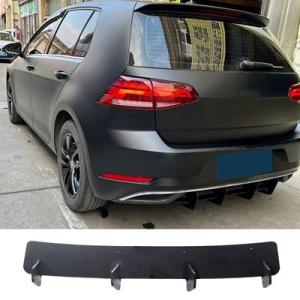 フォルクスワーゲン VW ゴルフ用リアディフューザー MK7 R GTI RLINE 2014-20...