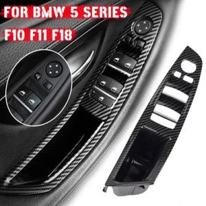 BMW 5シリーズF10 F11カーボン内装ドアハンドル左ハンドル用 右ハンドル用インナードアハンド...