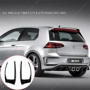 フォルクスワーゲン VW ゴルフ7 GTI R400 2012-2015用リアバンパーディフューザー...