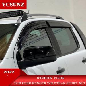 フォード レンジャー用ウィンドデフレクター ワイルドスポーツ2022 2023 XLT XLS XL...