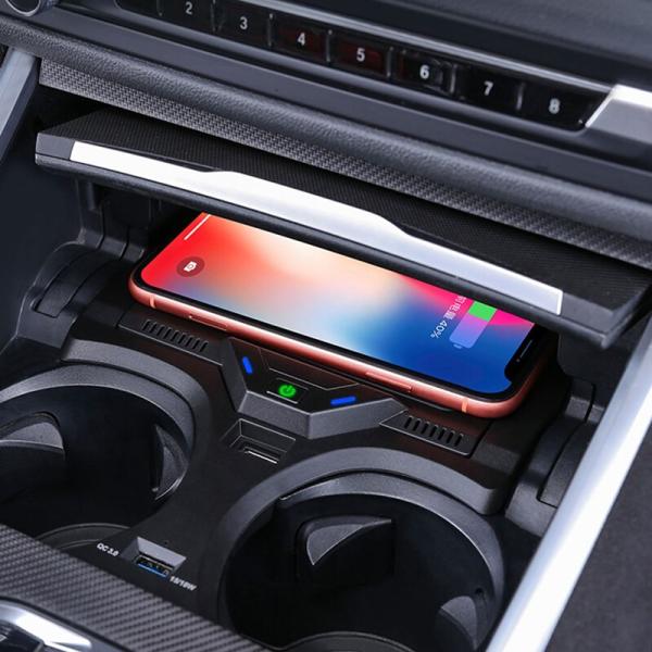 BMW G20 G21G22 G28 3 NFCカード キー ワイヤレスチャージャー 電話ホルダー用...