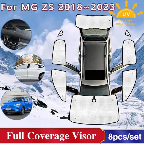 ウィンドウサンシェード MG ZS アクセサリー 2023 2022 - 2018 MGZS ZS1...