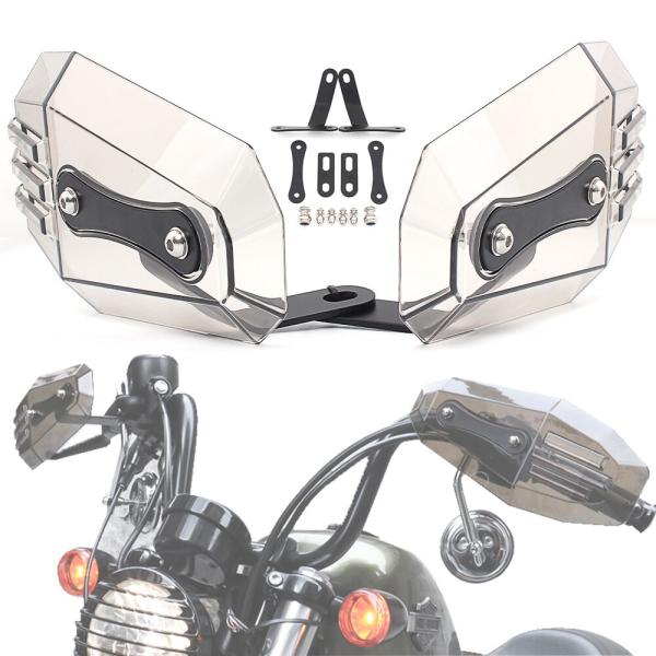 ハーレー バイクのハンドガード XL ダイナソフテイル VRSCD用のバイクのハンドプロテクター フ...