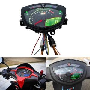 ヤマハ 用デジタルメーター バイク 二輪スピードメーター LCD RPM｜calore