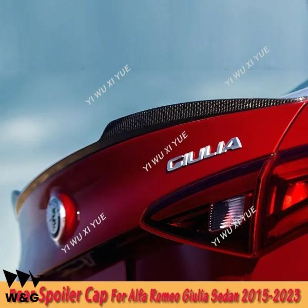 アルファロメオ ジュリア 2015-2023 セダン車 リアトランクリッドスポイラー ウィング トラ...