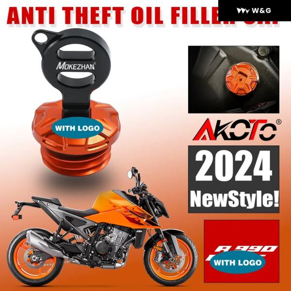 並行輸入品 オートバイ バイク 防止オイル フィラー キャップ エンジン オイルプラグカバー KTM...