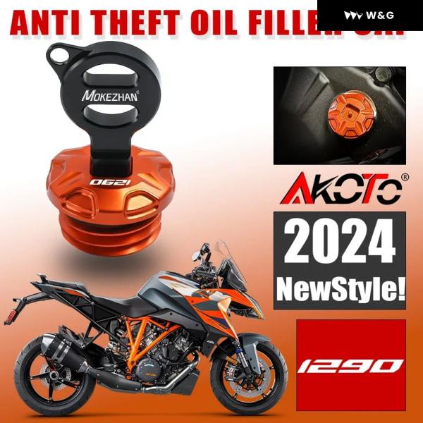 並行輸入品 オートバイ バイク 防止オイル フィラー キャップ エンジン オイルプラグカバー KTM...