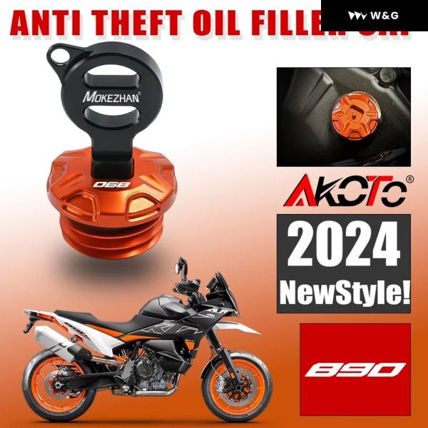 並行輸入品 オートバイ バイク 防止オイル フィラー キャップ エンジン オイルプラグカバー KTM...