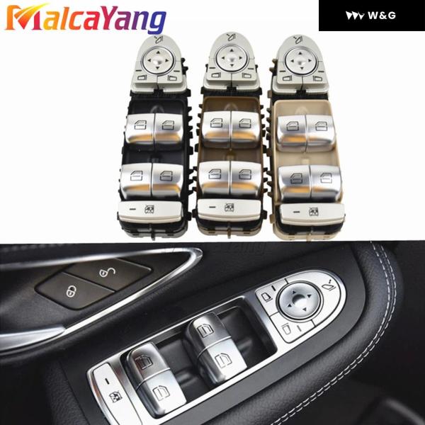 並行輸入品 A2059056811 パワーマスターウィンドウ コントロール スイッチ ボタン コンソ...