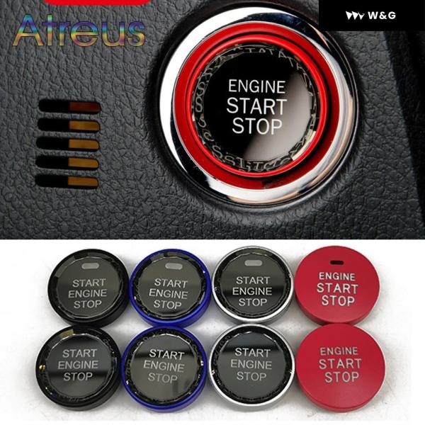 並行輸入品 クリスタル カー エンジン スタートストップスイッチ ボタン ステッカー LEXUS I...