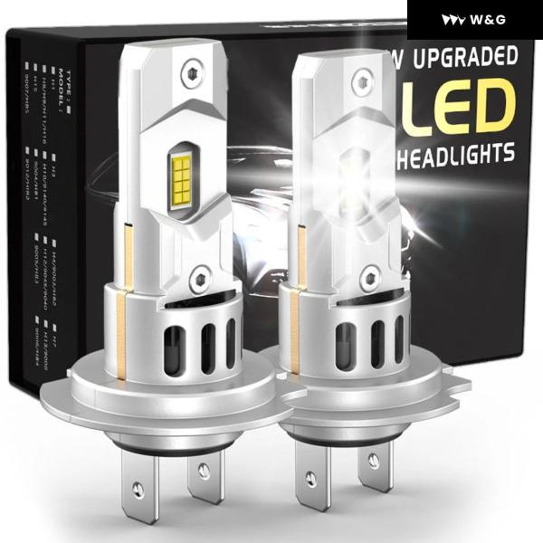 並行輸入品 SEALIGHT 2個 X3S H7 LED 車用 ヘッドライト 6000LM 車用フロ...