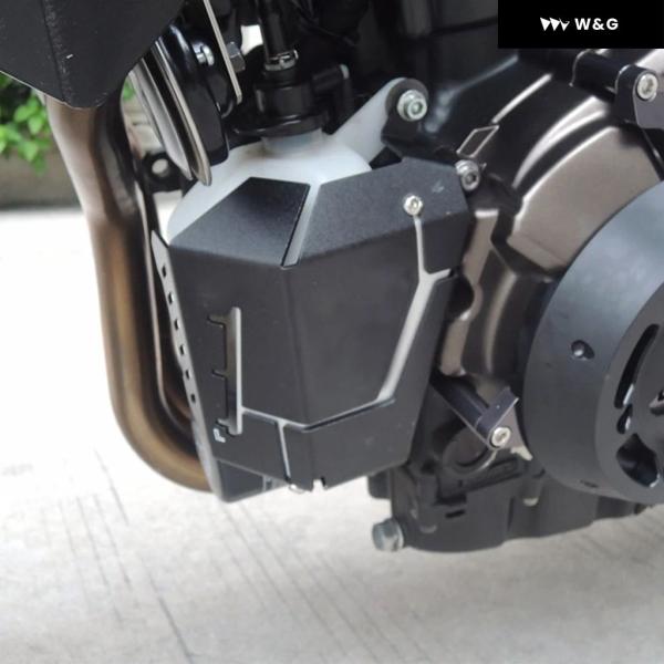 並行輸入品 MT07 FZ07 クーラントリカバリータンクシールドカバー ヤマハ MT-07 FZ-...