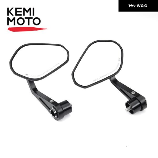 並行輸入品 バイク用バーエンドミラー KAWASAKI Z125 Z250 Z300 Z650 Z7...
