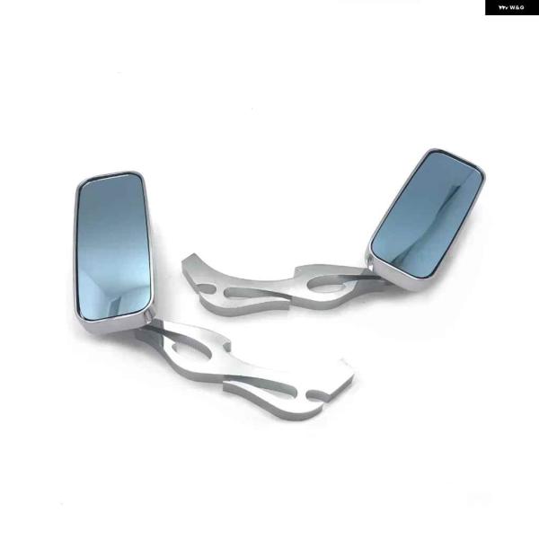 並行輸入品ミラー 長方形形状 フレーム /ファイアステム ホンダ 汎用 ハヤブサ ヤマハ R1 R6...