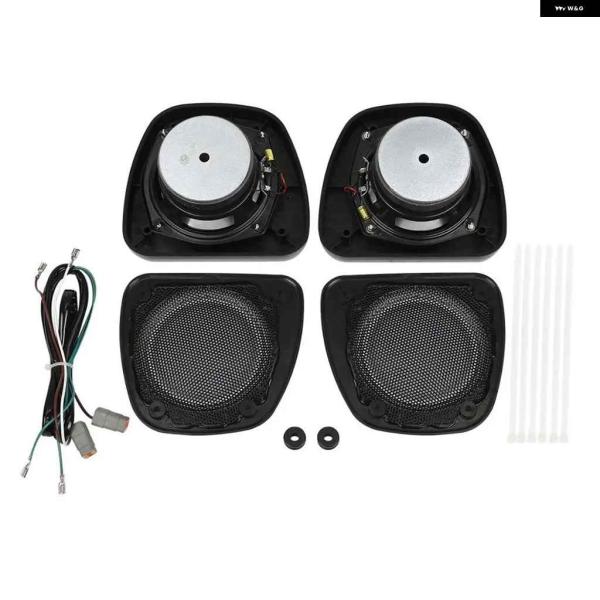 並行輸入品オーディオ ロワー フェアリング スピーカー キット ハーレー ツーリング エレクトラグラ...