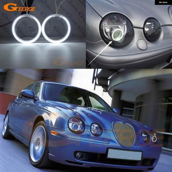 並行輸入品ジャガー Sタイプ Sタイプ X200 2003-08 HID ヘッドライト 超高輝度CC...