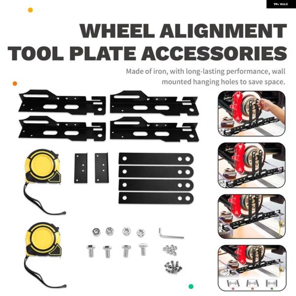 並行輸入品自動車ホイールアライメントツールプレート調整可能自動車ホイールレベリングアライナホイールア...