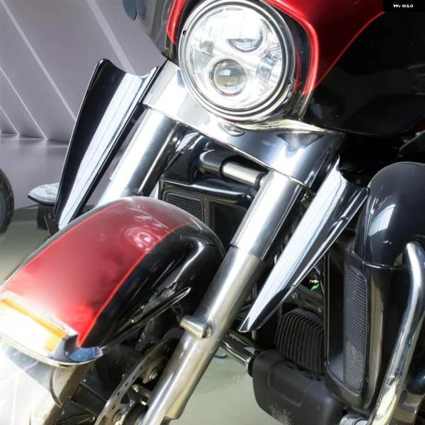 並行輸入品バイク フォーク マウント ウィンド ディフレクター ツーリング ロードキング ストリート...