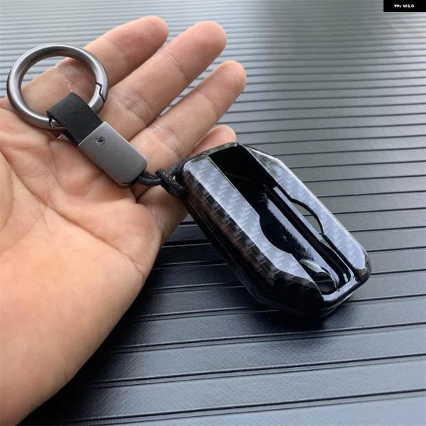 並行輸入品カーボンキーカバー シェルフォブケーススキン ホルダー BMW オートバイ F750GS ...