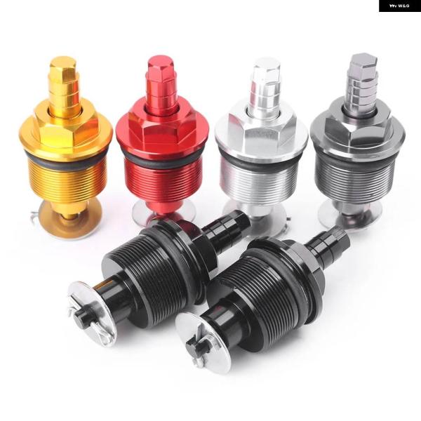 並行輸入品CNC バイク フロントショック アブソーバー スクリューカバー キャッププリロードアジャ...