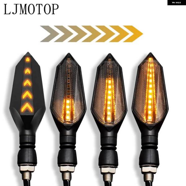 並行輸入品オートバイ ウィンカーライト フラッシャー LED テールストップランプ インジケーター ...