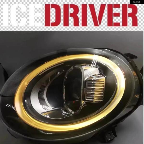 並行輸入品 ICEDRIVER MINI CSL イエロー DRL LED F54 F55 F56 ...