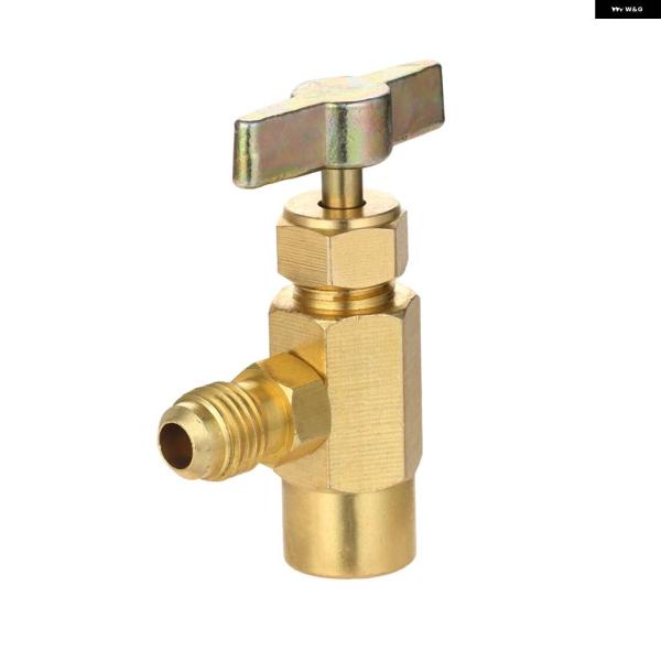 並行輸入品 R-1234YF 1/2 ACME LH 1/4 SAE 接続 1個 R12 R22 冷...