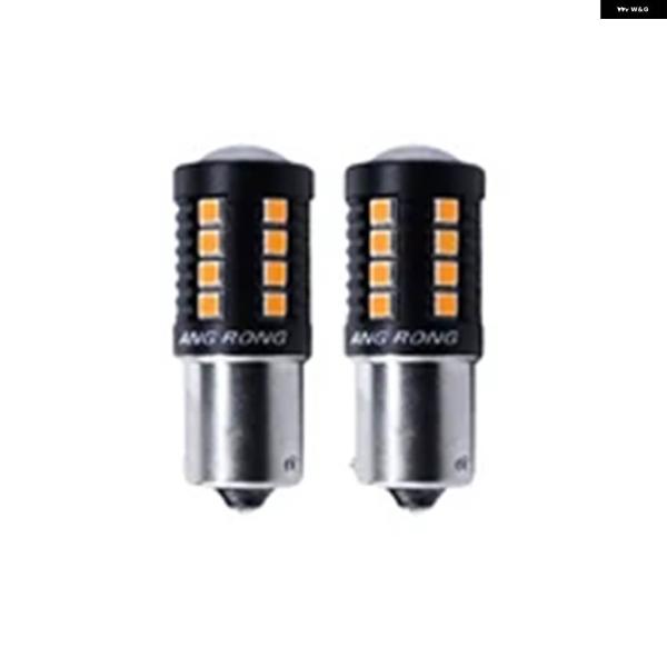 並行輸入品 CANBUS BAU15S 581 PY21W 15W LED バルブ インジケーター ...