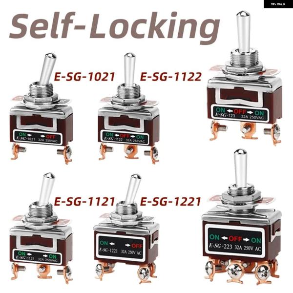 並行輸入品 E-SG-1021/1121/1122/1221 セルフロック式ロッカースイッチ 32A...