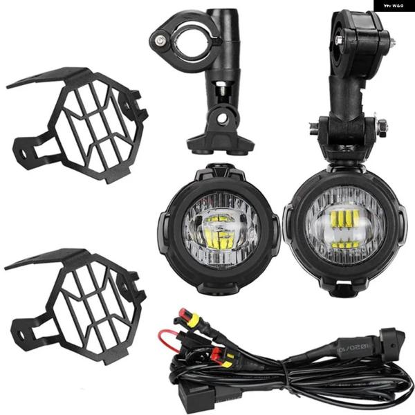 並行輸入品 フロント ヘッドライト 補助ライト フォグランプ アセンブリ BMW R1200GS L...