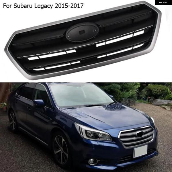 並行輸入品 フロント グリル レーシング グリル スバル レガシィ 2015-2017 /マット カ...
