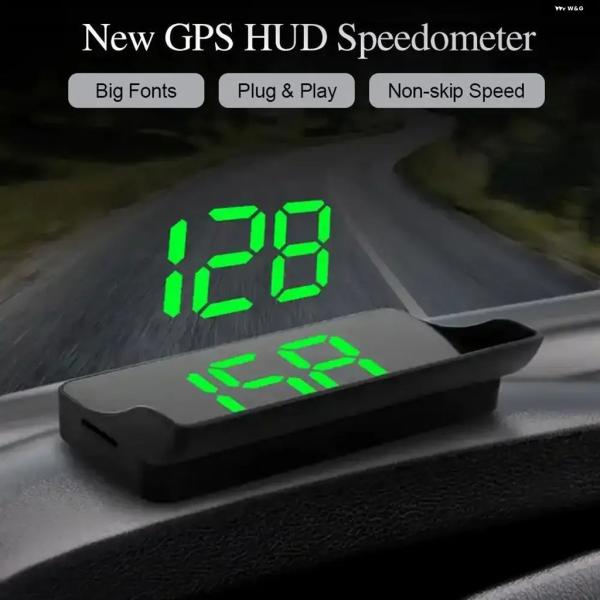 並行輸入品 M2 ヘッドアップ ディスプレイ GPS HUD デジタル スピード メーター 大型フォ...
