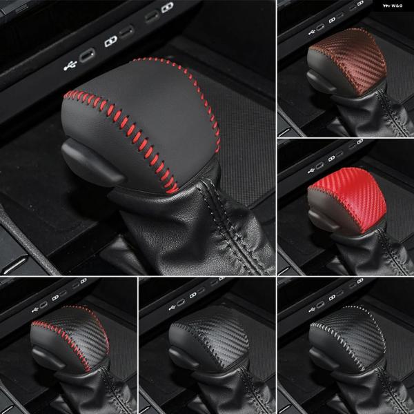 並行輸入品 トヨタ LC250 レザー製 シフト ノブ カバー 自動 滑り止め プロテクター 摩耗2...