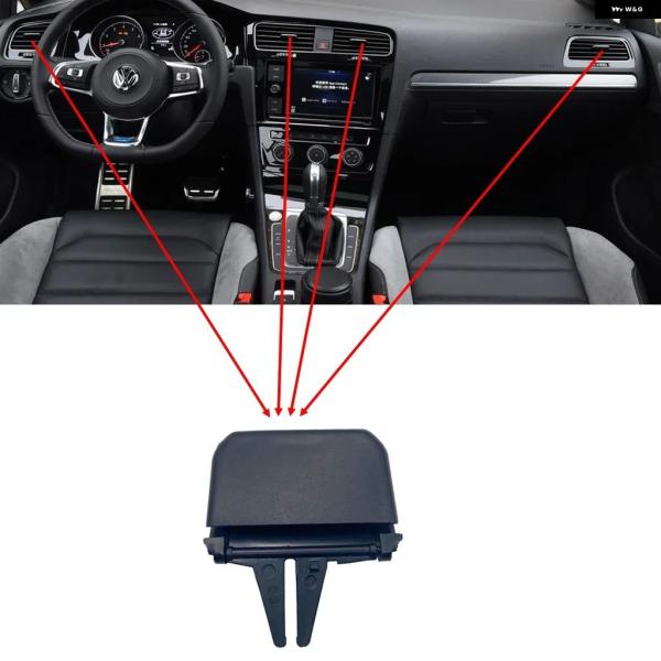 並行輸入品 VW 4X/6X フロント ダッシュボード リア インテリア AC エアベント グリル ...