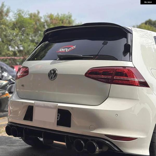 並行輸入品 フォルクスワーゲン ゴルフ MK7 MK7.5 GTI R R-LINE リア スポイラ...