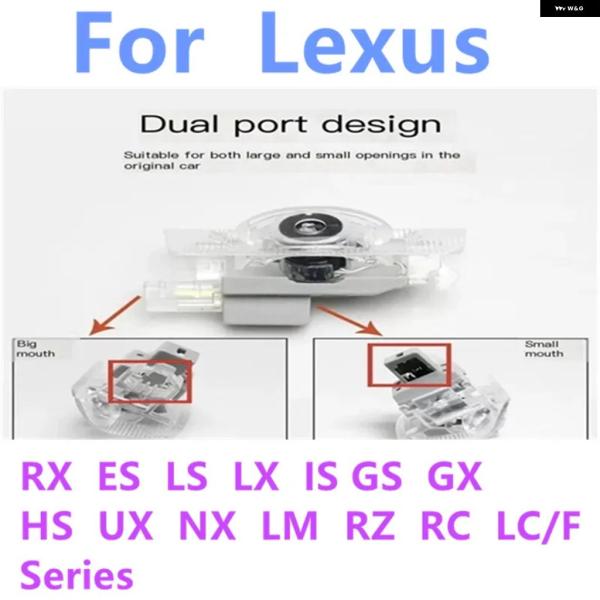 並行輸入品 レクサス LED 車用ドア ハザード 装飾 ライト ES RX LS LX IS GS ...