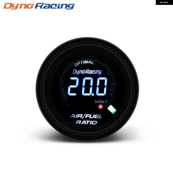 並行輸入品 52MM 車用空燃比計 電気式デジタル空燃比計 ナローバンド レンズ 車用ゲージ スモー...
