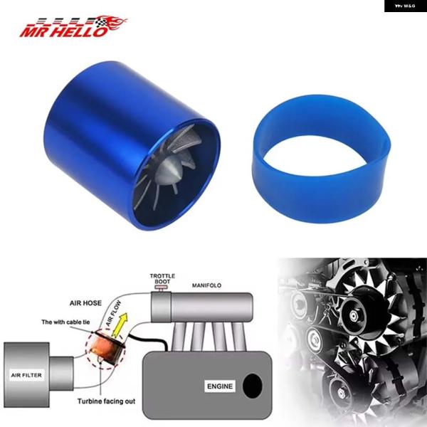 並行輸入品 吸気ターボネーター 55MM シングルファンターボ エンジン タービンスーパーチャージャ...