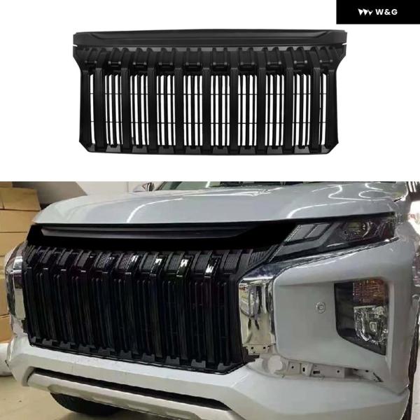 【並行輸入品】 グリル 三菱 トライトン L200 2019-21 フロント ラジエーター グリル ...