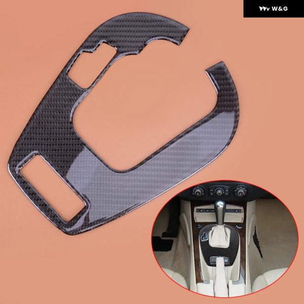 並行輸入品 車用オートマチック ギア シフト カバー トリム カーボン ブラック BMW Z4 E8...