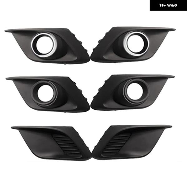 並行輸入品 マツダ 3 アクセラ 2014-2016 フォグランプ ギル グリル カバー ヘッドライ...