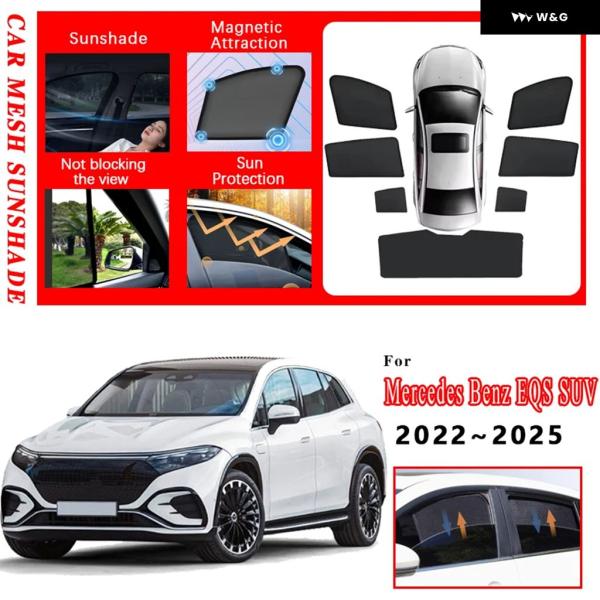 並行輸入品 車用フルカバー サンシェード メルセデス ベンツ EQS SUV X296 アクセサリー...