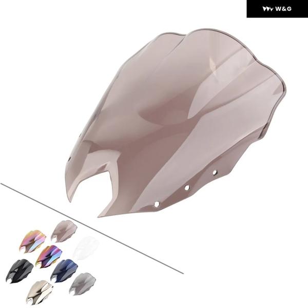 並行輸入品 FZ6R 2009-2015 オートバイ バイク ウィンドシールド スクリーン プロテク...