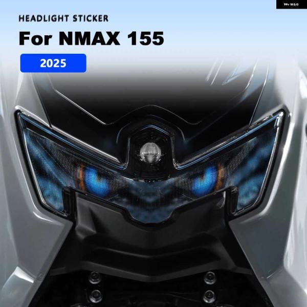 並行輸入品オートバイ バイク ヘッドライト ステッカー 防水 ヘッドランプ デカール ヤマハ NMA...