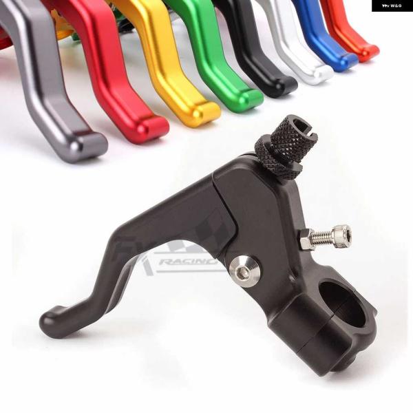 並行輸入品2025 2024 CNCショートスタントクラッチ レバー カワサキ KX125 KX25...