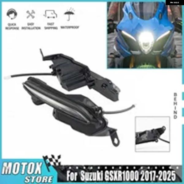 並行輸入品フォグ 装飾 サイドライト 2017 - 2025 GSXR1000 GSXR 1000 ...