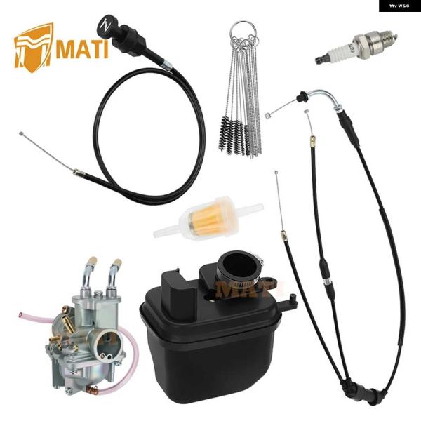 【並行輸入品】キャブレター アセンブリ エア フィルター ケーブル 付き ヤマハ PW50 2008...