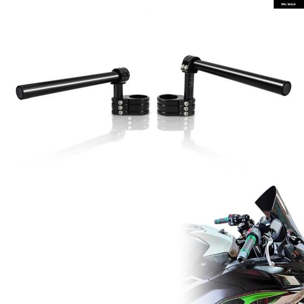 並行輸入品43MM マルチクリップ 調整可能 クリップオン ハンドルバー カワサキ ZZ-R 110...