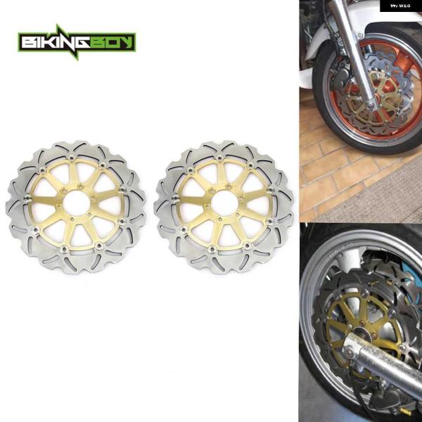 並行輸入品フロント ブレーキディスク ディスクローター XJR 1200 95 96 97 FZR ...